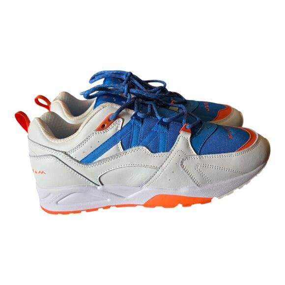Mens 10.5 Karhu x Sasu Kauppi Fusion 2.0 Shoes Bright White Ibiza Blue Sneakers main image 6